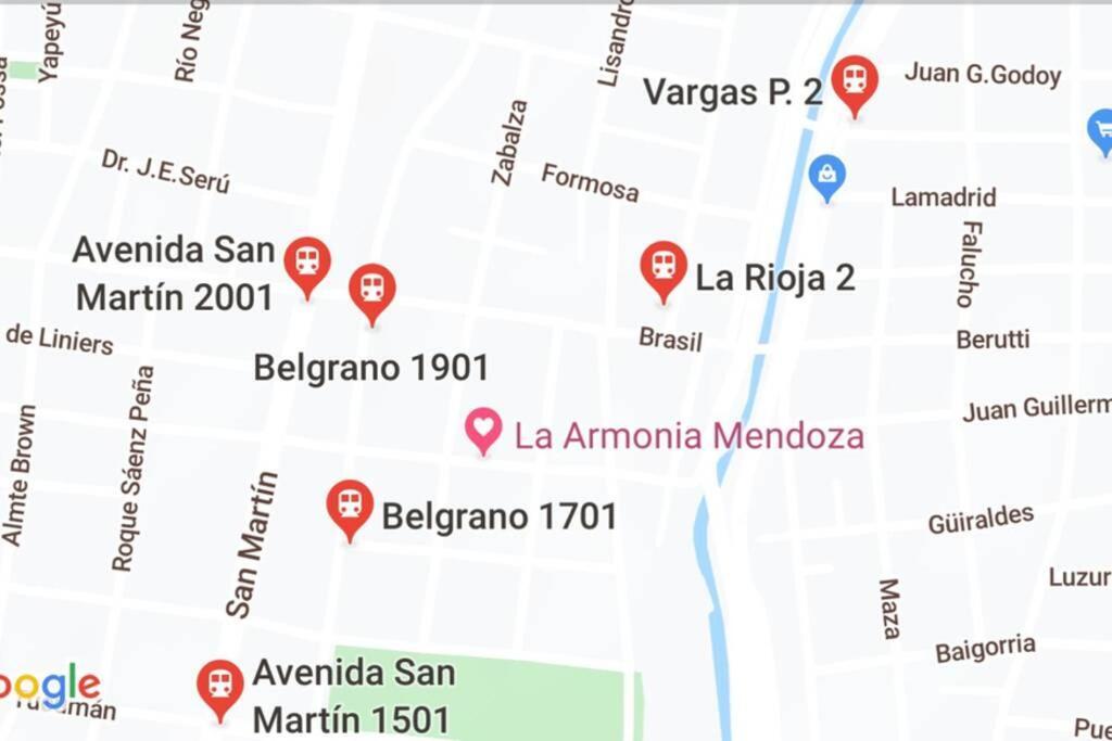 La Armonia Lägenhet Godoy Cruz Exteriör bild